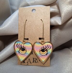 Hand painted earrings
